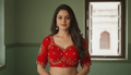 Aarohi Royal Zardozi Blouse - Red