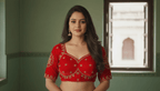 Aarohi Royal Zardozi Blouse - Red