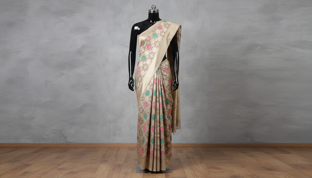 Abha Royal Katha Silk Saree
