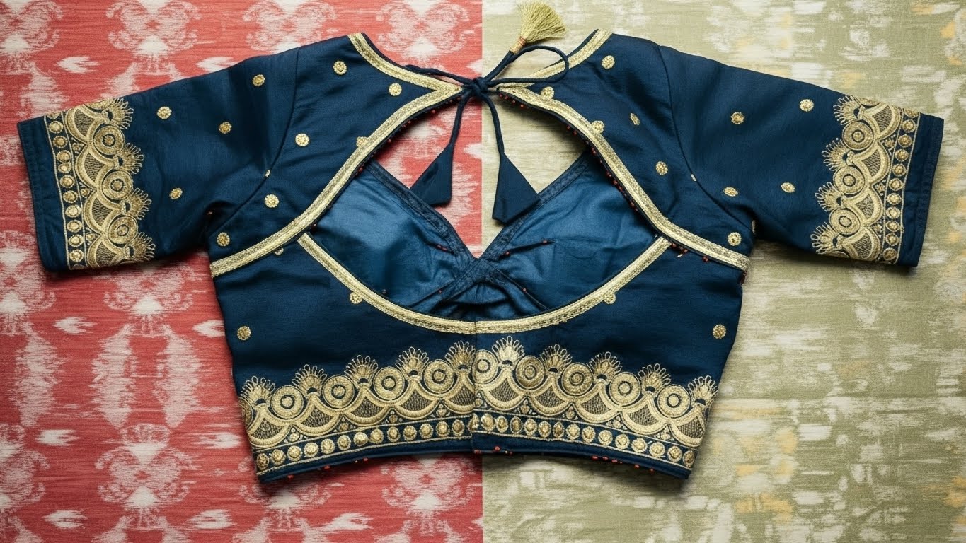 Anvika Silk Blouse - Teal