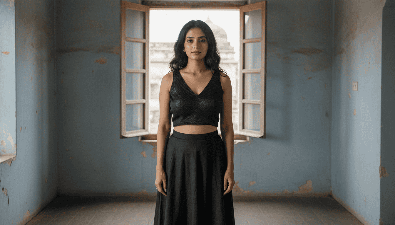 Chandrika Royale Blouse - Black