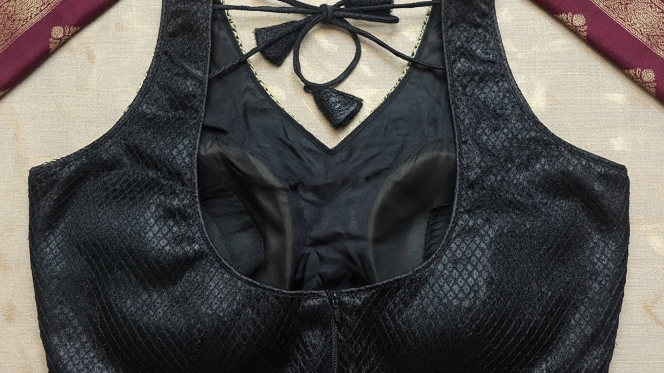 Chandrika Royale Blouse - Black