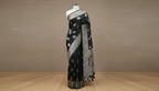 Chandrika Noir Satin Silk Saree