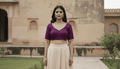 Eesha Silk Blouse - Plum