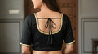 Eesha Silk Blouse - Black