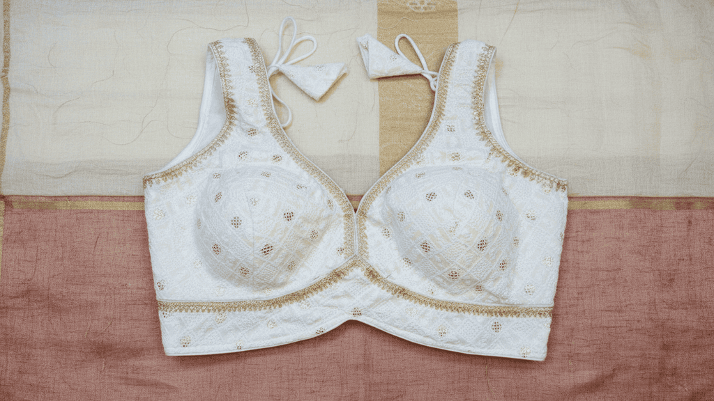 Ivory Veda Blouse