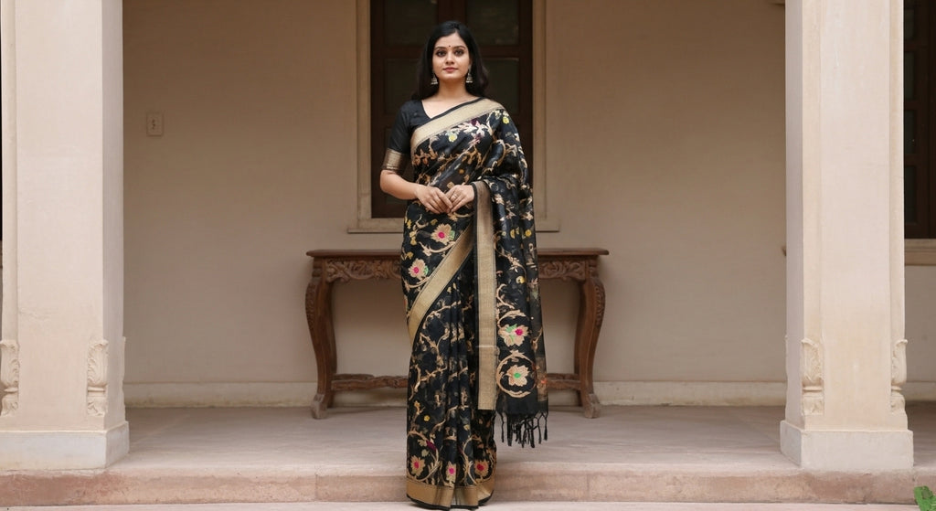 Krishnangi Maslin Saree