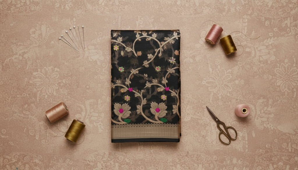 Krishnangi Maslin Saree