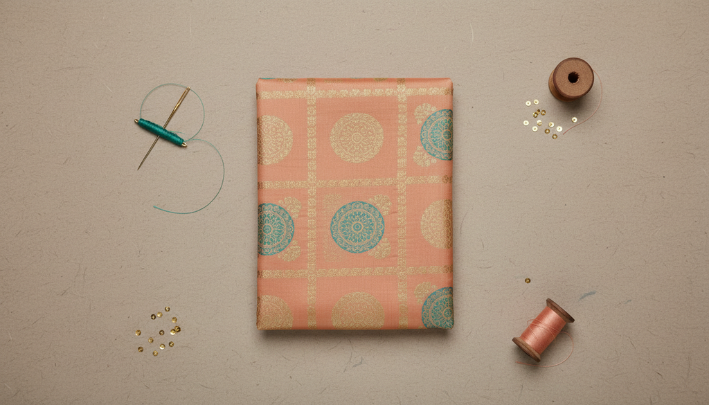 Meher Polka Katha Silk Saree