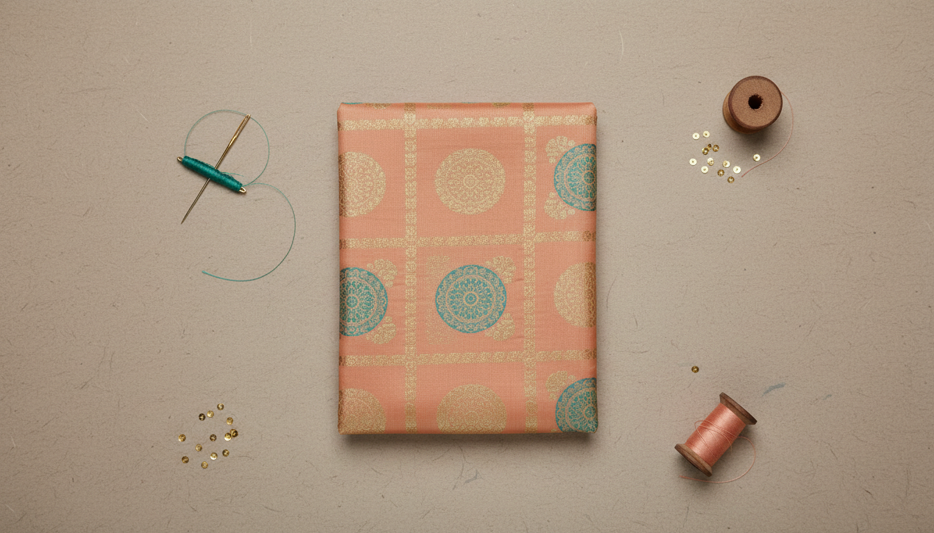 Meher Polka Katha Silk Saree