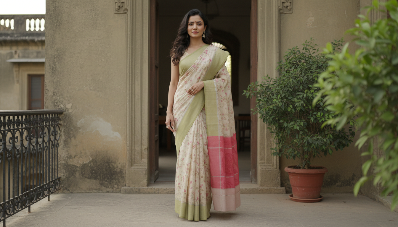 Mysore Ruby Cotton Saree