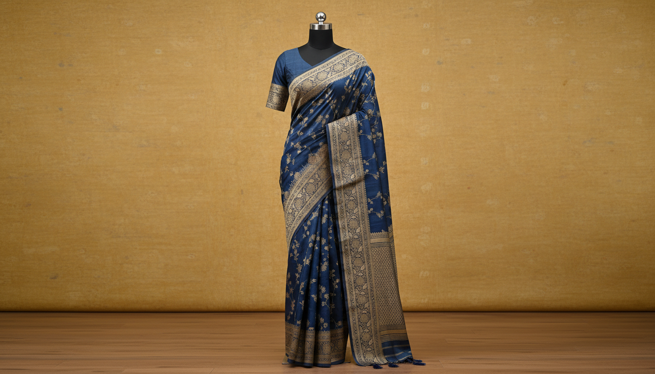 Neelam Royale Satin Silk Saree
