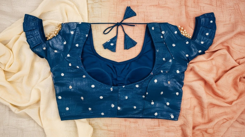 Padma Silk Blouse - Teal