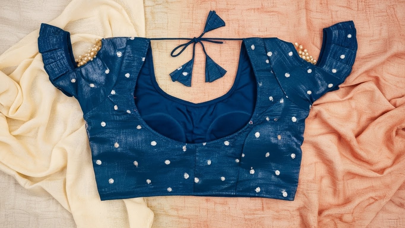 Padma Silk Blouse - Teal