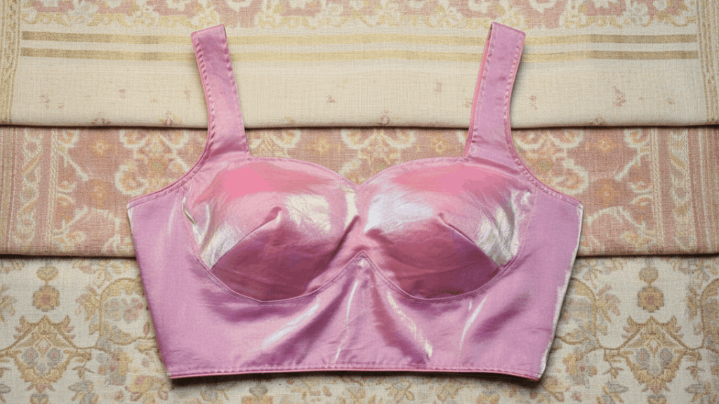 Prakriti Weave Blouse - Pink