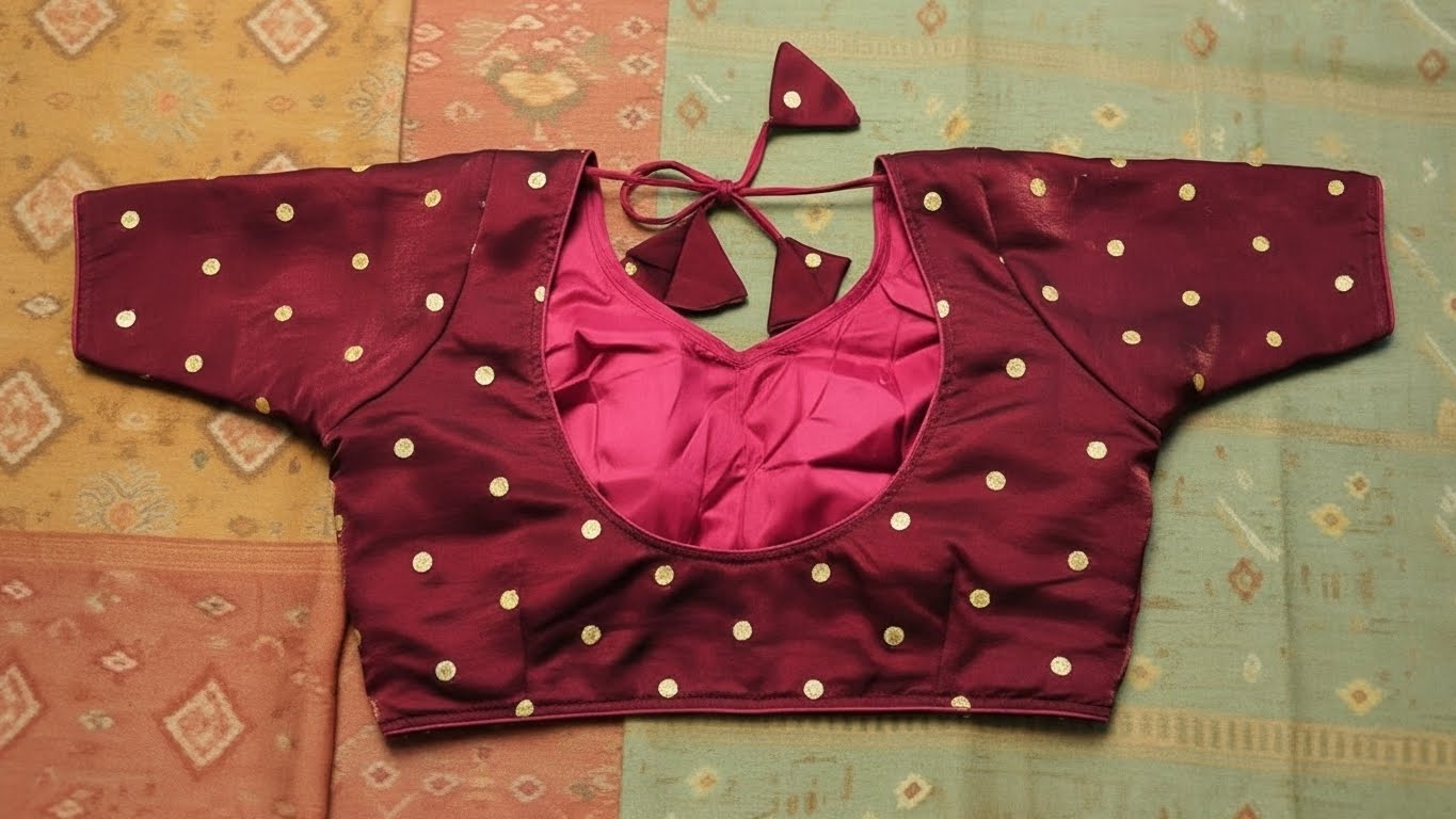 Rajya Rekha Blouse - Brown