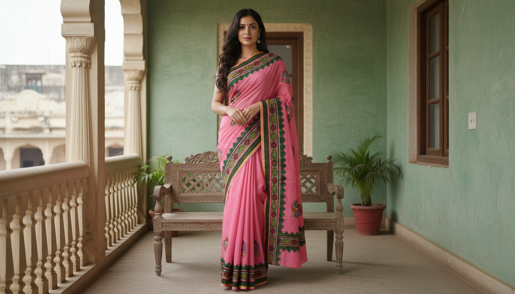 Ruhani Bloom Saree