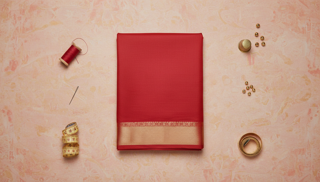 Subarnarekha Organza Silk Saree