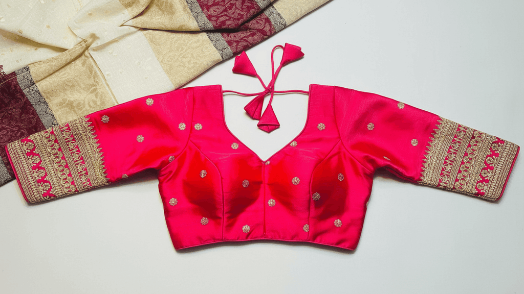 Sutra Grace Blouse - Red