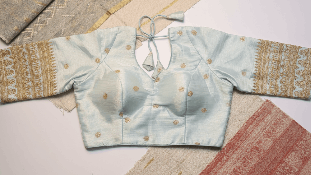 Sutra Grace Blouse - Slate