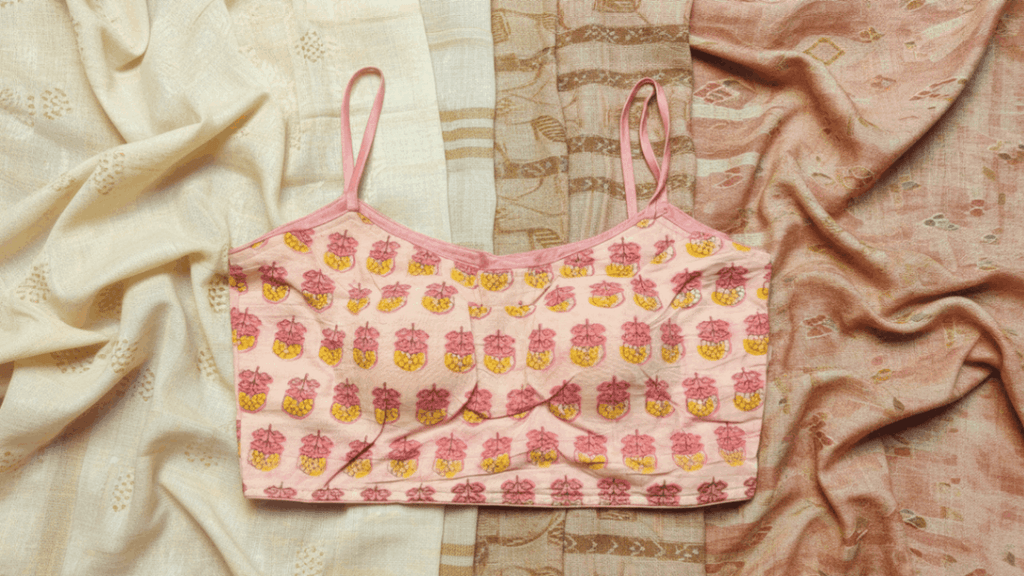 Sutraa Soft Cotton Blouse - Pink