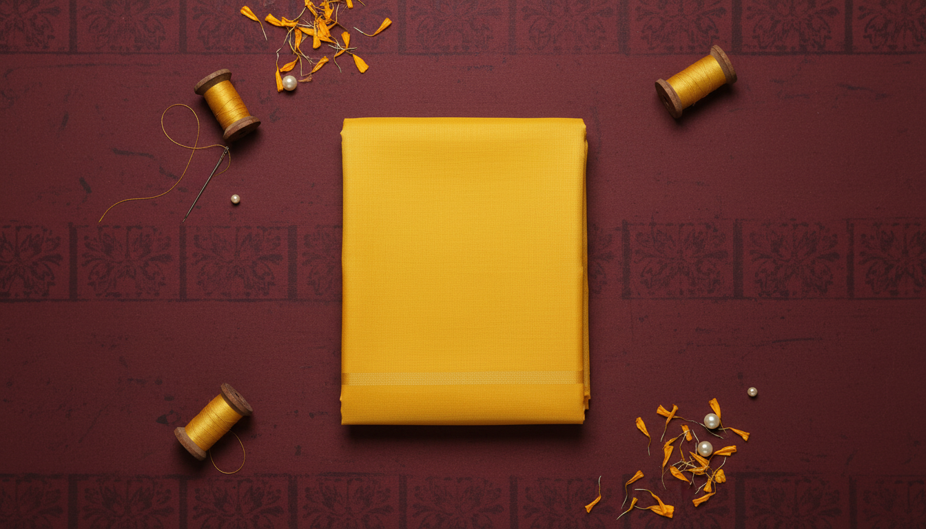 Tulasi Taranga Organza Silk Saree