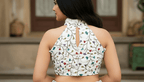 Vanya Bloom Embroidered Blouse