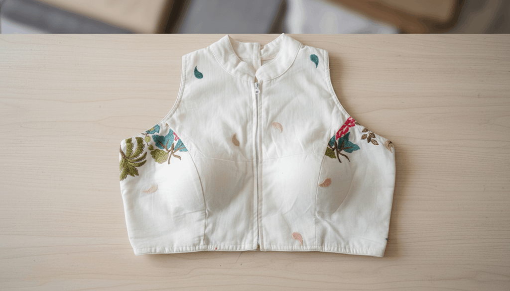 Vanya Bloom Embroidered Blouse