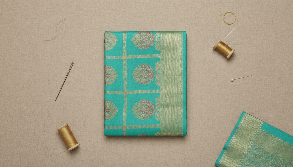 Vasundhara Katha Silk Saree