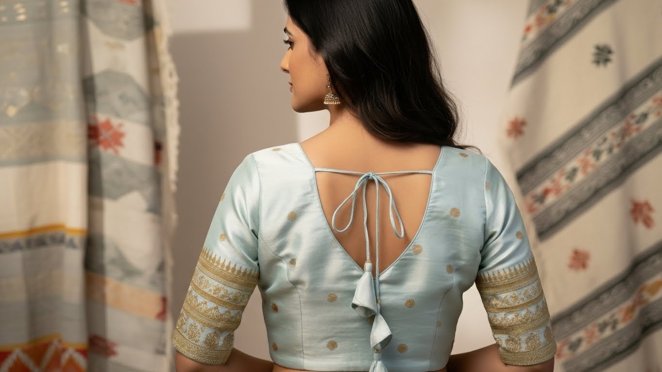 Sutra Grace Blouse - Slate