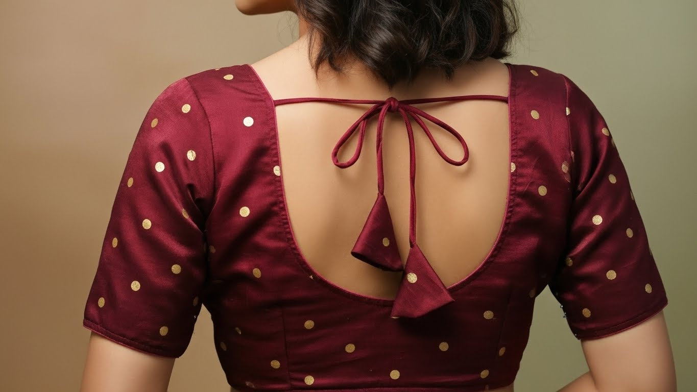 Rajya Rekha Blouse - Brown