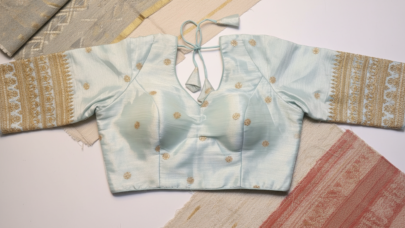 Sutra Grace Blouse - Slate