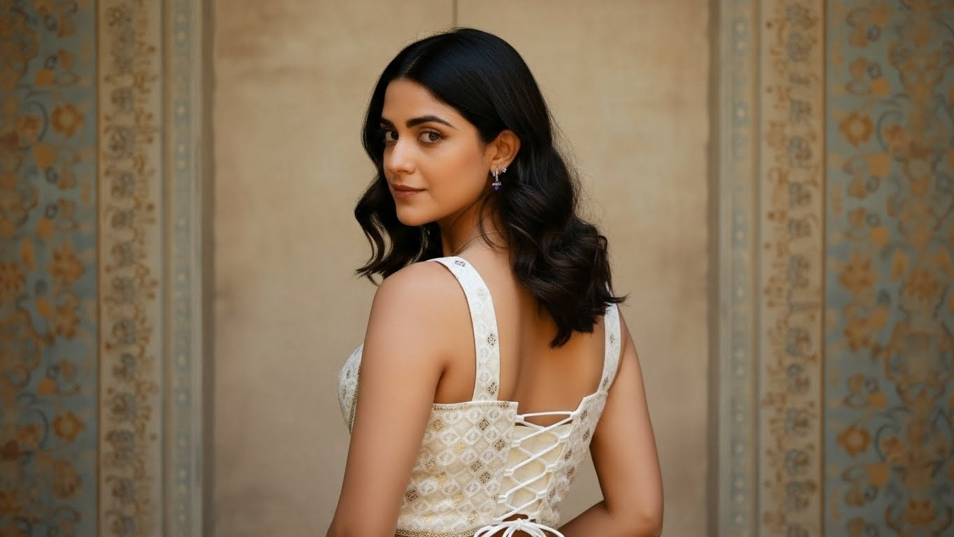 Sunweave Cotton Blouse - Ivory